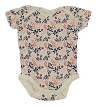 Smotanové body s větvičkami a lienkami lupilu