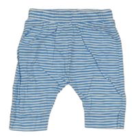 Modro-biele pruhované turecké tepláky ESPRIT