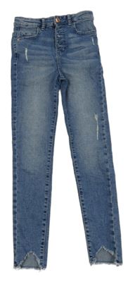 Modré skinny rifle s prošoupáním Denim Co.