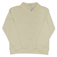 Nové - smetanová mikina s límečkem H&M