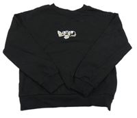 Čierna mikina s pandami H&M