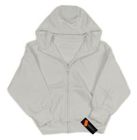 Nové - Bílá propínací mikina s kapucí Dunnes