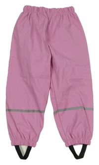 Růžové nepromokavé podšité kalhoty Kiki&Koko