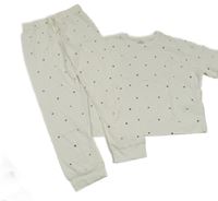 Bílé pyžamo s hvězdičkami M&S