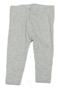 Sivé melírované legíny