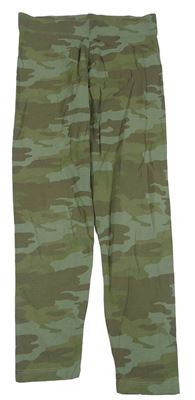 Khaki-zelené army legíny M&S
