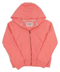 Neónově ružová prepínaci mikina s kapucňou Next