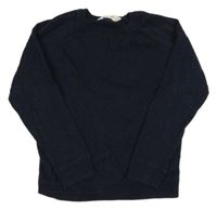 Tmavomodrý sveter H&M