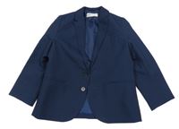 Tmavomodré slávnostné sako H&M