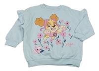 Světlemodrá mikina s volánky - Tlapková Patrola Nickelodeon