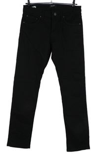 Pánské čerrné slim rifle Jack&Jones vel. 32/30