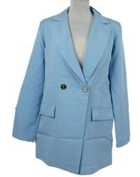 Nové - Dámský světlemodrý blejzr PrettyLittle Thing vel. 32