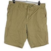 Pánské béžové plátěné chino kraťasy vel. 38