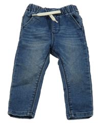 Modré teplákové rifle 