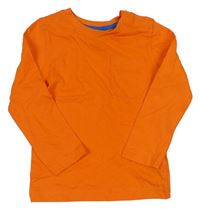 Oranžové tričko Mothercare