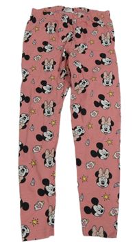 Růžové legíny s Minnie Disney