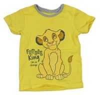Žlté tričko so Simbou George