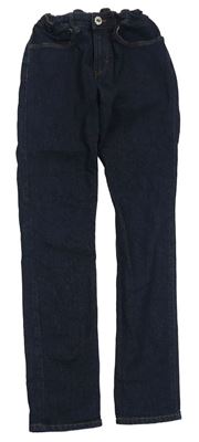 Tmavomodré skinny rifle H&M