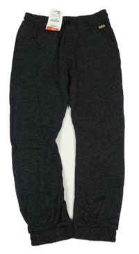 Nové - Černo-šedé vzorované tepláky Zara 