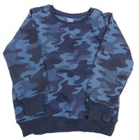 Tmavomodro-modrá army mikina Kiki&Koko