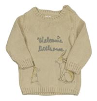 Béžový svetr Peter Rabbit