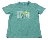 Mátové tričko s nápisom