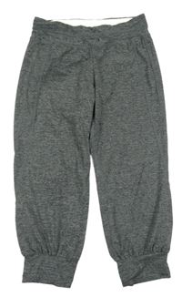 Sivé športové capri tepláky H&M