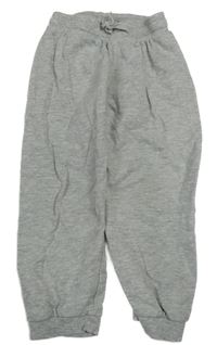 Šedé melírované tepláky H&M