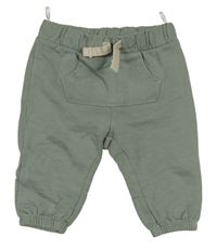 Khaki tepláky s kapsou C&A