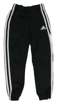 Čierno-biele športové tepláky zn. Adidas