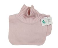 Nové - světlerůžová pletená vsadka s rolákem Kids