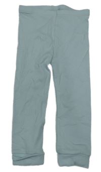 Svetlomodré rebrované tepláky Tu