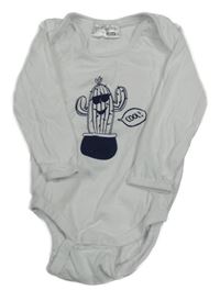 Bílé body s kaktusem Ergee