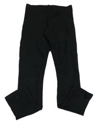 Čierne teplákové legíny esmara