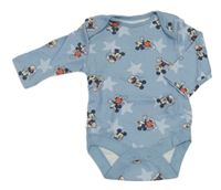 Modré body s Mickey a hviezdičkami PRIMARK