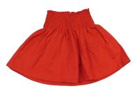 Červená tepláková sukňa H&M