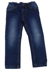 Modré teplákové skinny rifle M&S