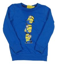 Zafírová mikina s Mimoni