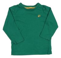 Zelené triko s bagrem Matalan