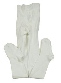 Bílé punčocháče