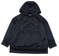 Tmavomodrá športová mikina s kapucňou Next