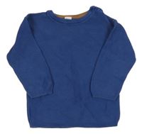 Tmavomodrý sveter H&M