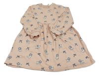 Ružové teplákové šaty s Marií H&M