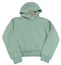 Khaki crop mikina s kapucí F&F