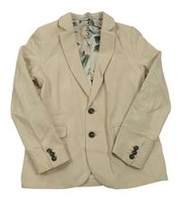 Smotanové spoločenské sako H&M