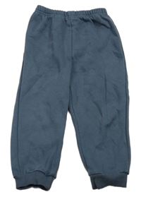 Tmavomodré tepláky Shein