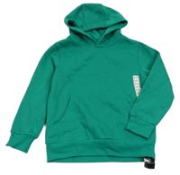 Nové - zelená mikina s kapucí dunnes 