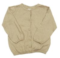 Svetlobéžový prepínaci ľahký sveter H&M