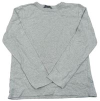 Sivé melírované spodné tričko H&M