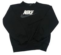 Černá sportovní mikina s logem Nike
